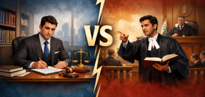 Difference betqeen lawyer and advocate