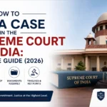How to File a Case in the Supreme Court of India: Complete Guide (2026) | Global Vision Law Firm