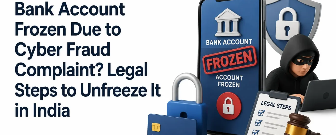 Bank Account Frozen Due to Cyber Fraud Complaint?