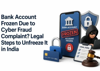 Bank Account Frozen Due to Cyber Fraud Complaint?