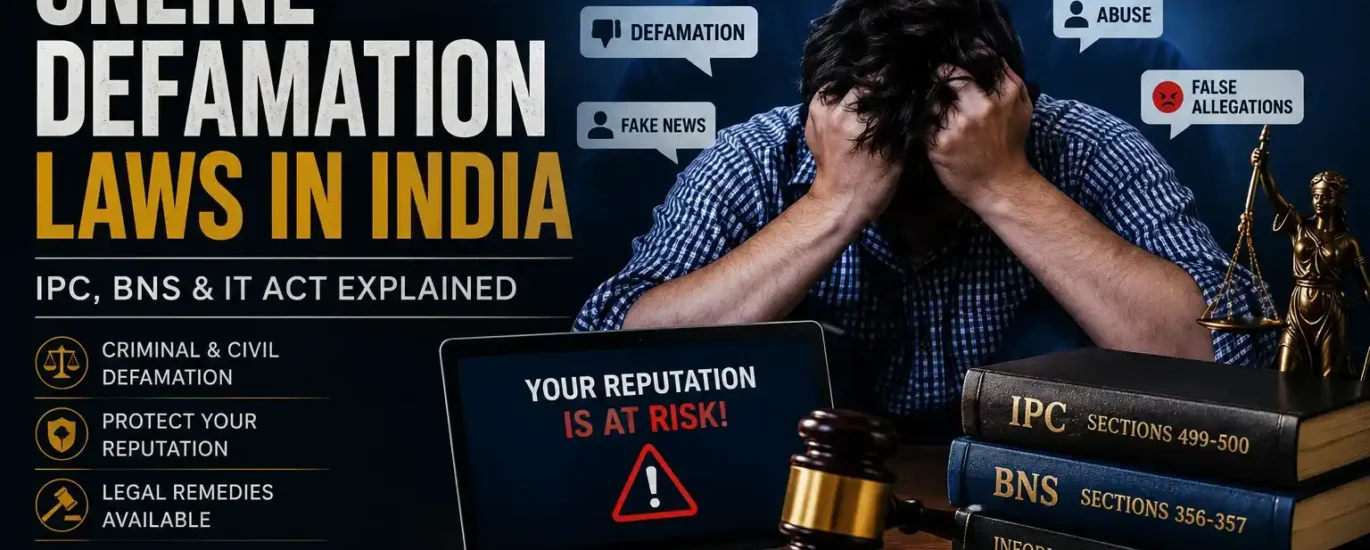 Online Defamation Laws in India Explained: IPC, BNS & IT Act (2026)