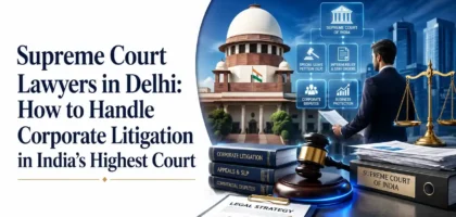 Supreme Court Lawyers in Delhi: Managing Corporate Litigation