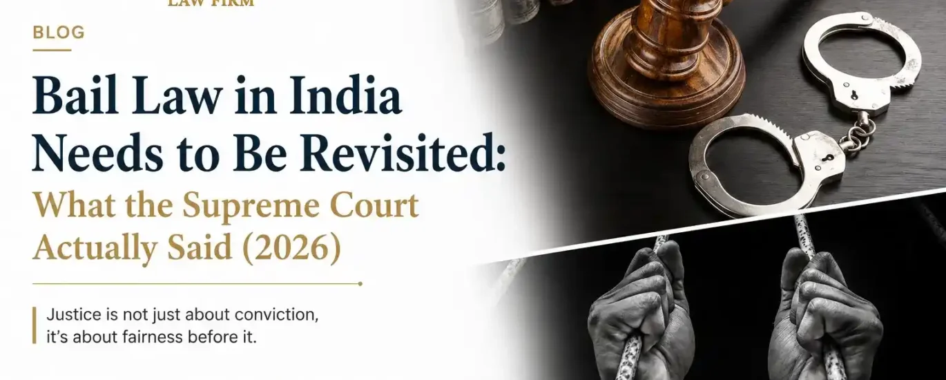 bail law in India