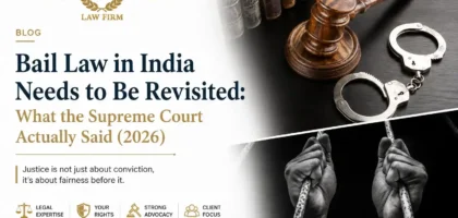 bail law in India
