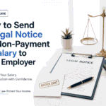 legal notice non-payment of salary employer India