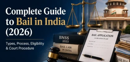 bail in India complete guide 2026