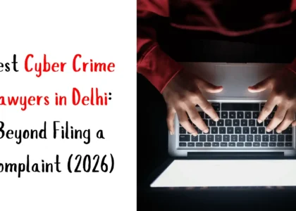 Best Cyber Crime Lawyers in Delhi: Beyond Filing a Complaint (2026)