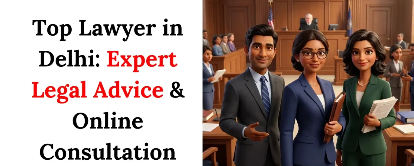 Top Lawyer in Delhi: Expert Legal Advice & Online Consultation